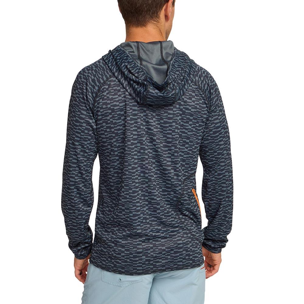 Howler Brothers Loggerhead Hoodie Men's in Canyon Distortion Midnight